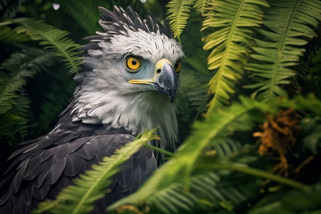 Eagles close up portrait