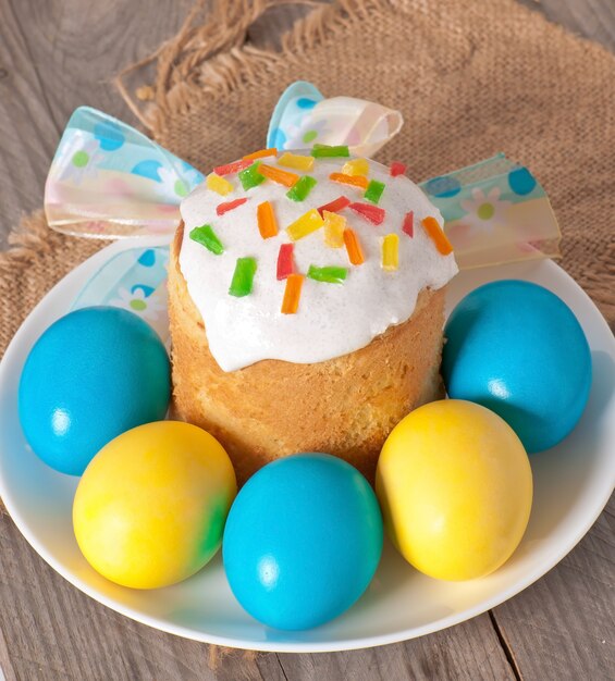 Free photo easter cake