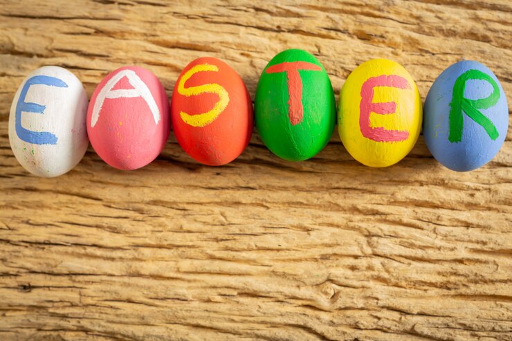 Free Photo easter egg festival.