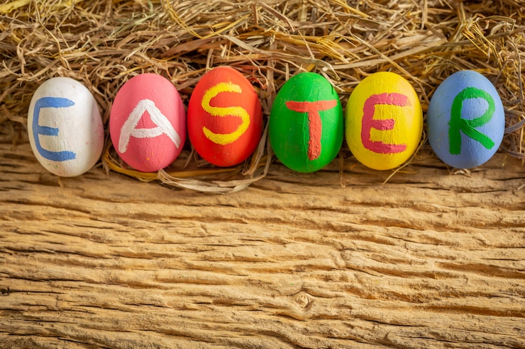 Free Photo easter egg festival.