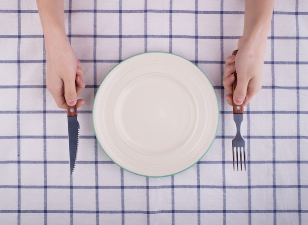 Eating in the kitchen