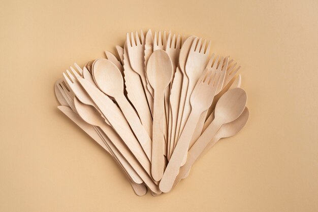 Eco friendly utensils assortment