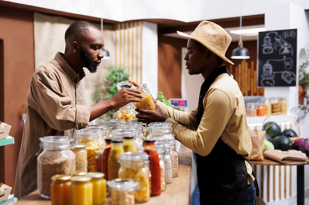 Eco Market With Sourced Organic Produce