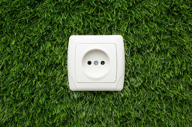 Free photo ecological socket