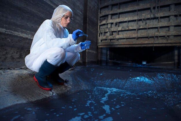 traitement de l'eau avec du sel