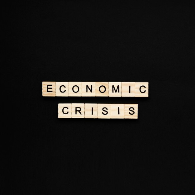 Economic crisis bocks