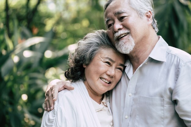 Elderly Couples Dancing together