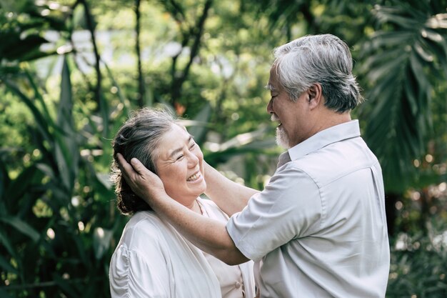 Elderly Couples Dancing together