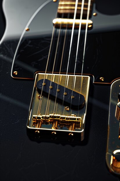 Electric guitar still life