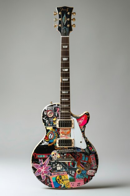 Electric guitar still life