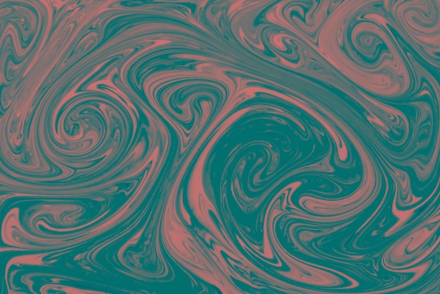 Elegant marbled green and pink vector background