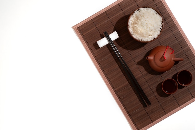 Elegant and minimalistic rice bowl