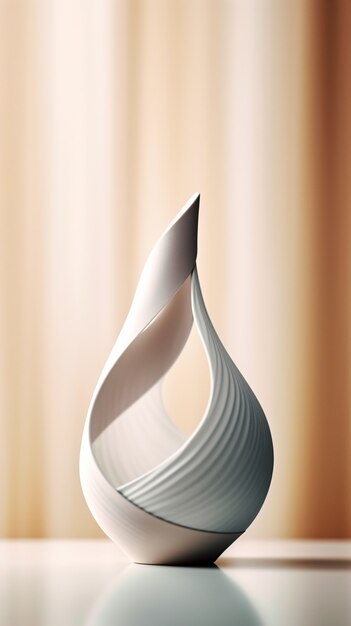 elegant modern vase design