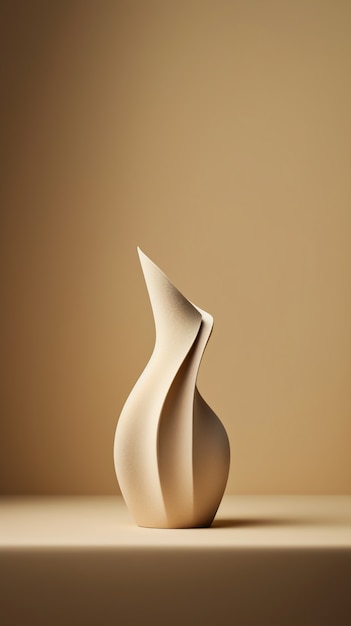 Free photo elegant modern vase design