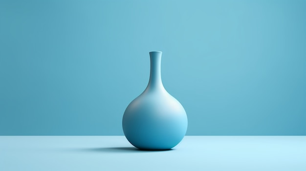 Free photo elegant modern vase design