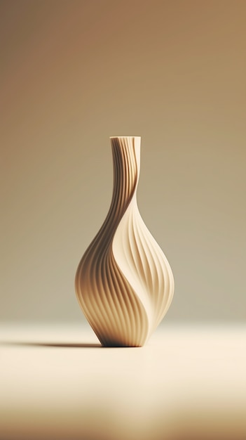 Элегантный современный дизайн вазы