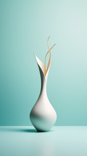 elegant modern vase design