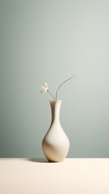 エレガントでモダンな花瓶のデザイン