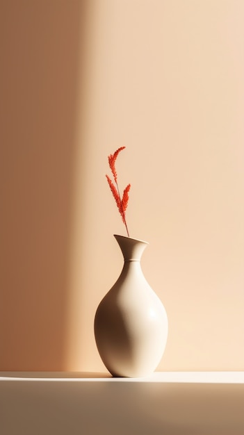 Элегантный современный дизайн вазы