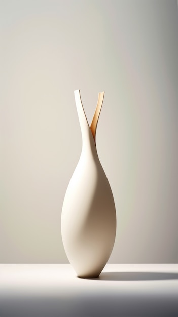 Free photo elegant modern vase design