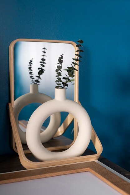 Elegant plants decoration vase