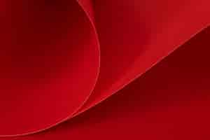 Free photo elegant red papers copy space