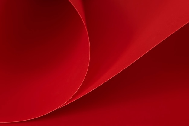 Elegant red papers copy space