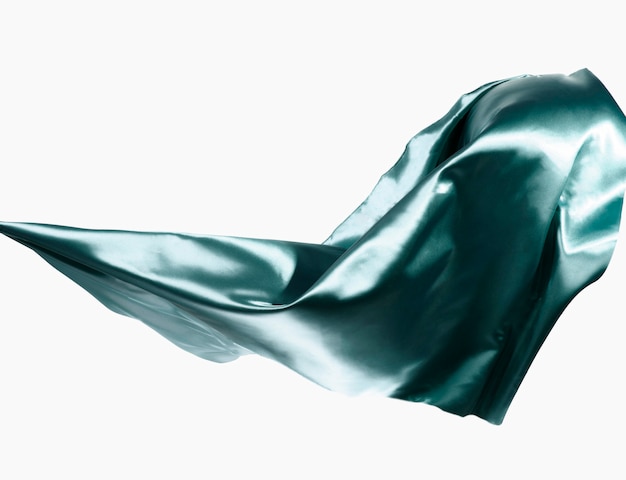 Elegant silk concept with copy space