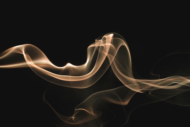 Free photo elegant smoke wallpaper background, dark design