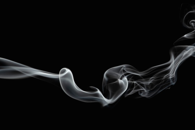 Элегантный дым обои фон, темный дизайн