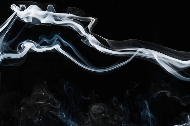 Free photo elegant smoke wallpaper background, dark design