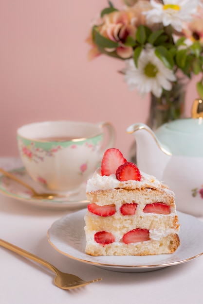 Elegant tea party arrangement