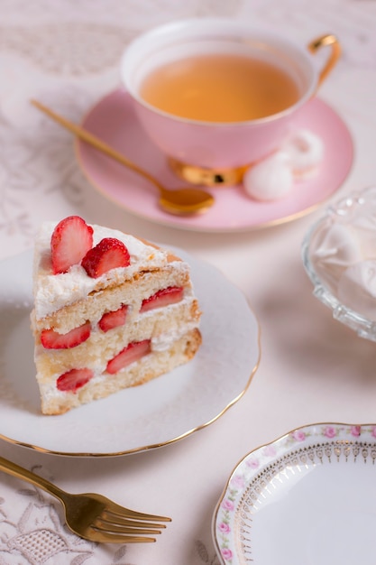 Elegant tea party arrangement