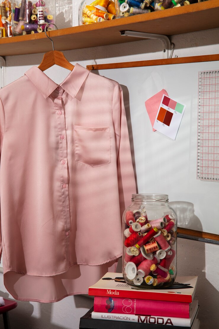 Free Photo elements for fashion designing in the studio