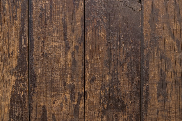 Free photo elevated view of an old hardwood floor