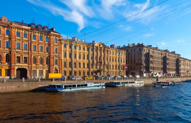 Embankment  of Moyka River