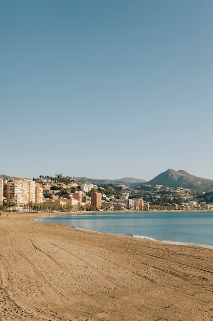 Empty beach