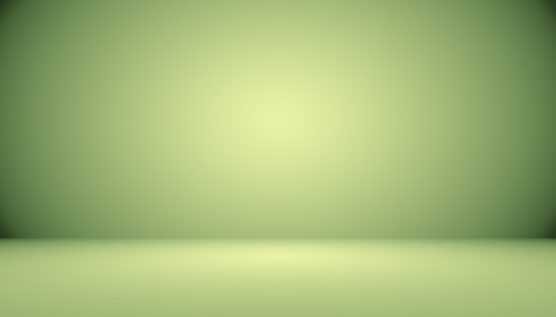 Free photo empty green studio well use as background,website template,frame,business report