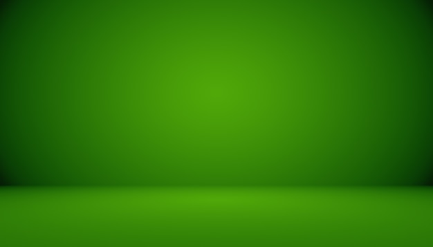 Free photo empty green studio well use as background,website template,frame,business report.