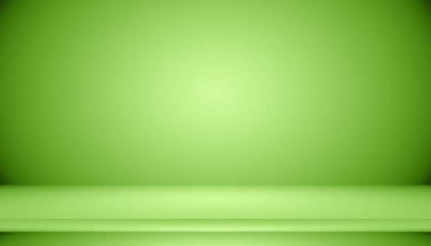 Free photo empty green studio well use as backgroundwebsite templateframebusiness report