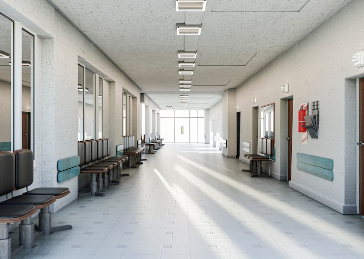 Free Photo empty hallway background