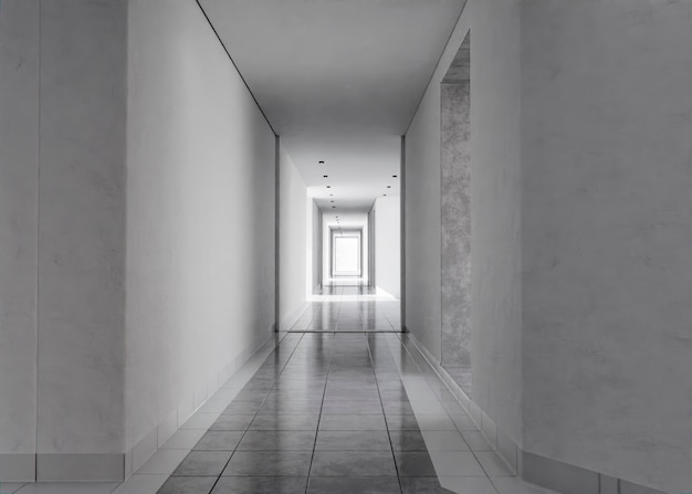 Empty hallway background