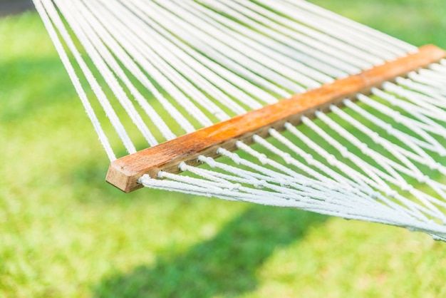 Free photo empty hammock