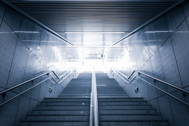 Free photo empty office stairs