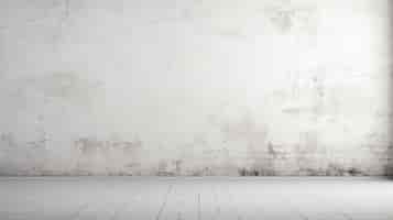 Free photo empty room background with white walls