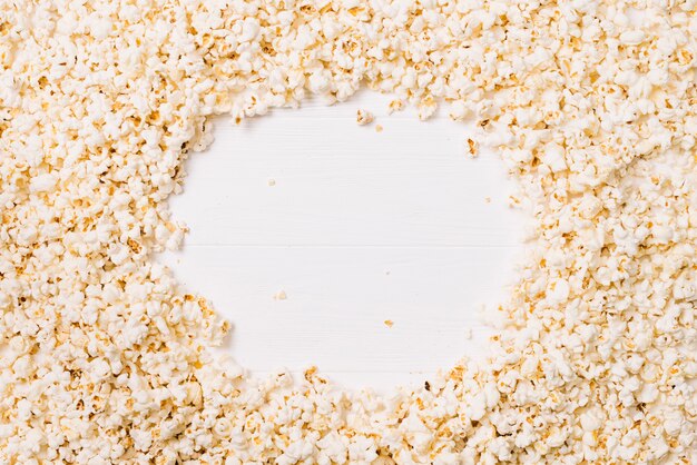 Empty spot in popcorn