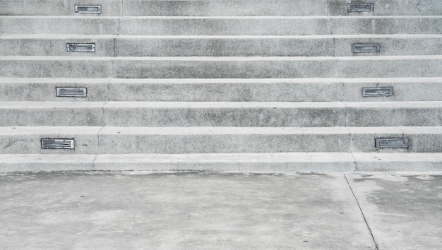 empty stone stairway