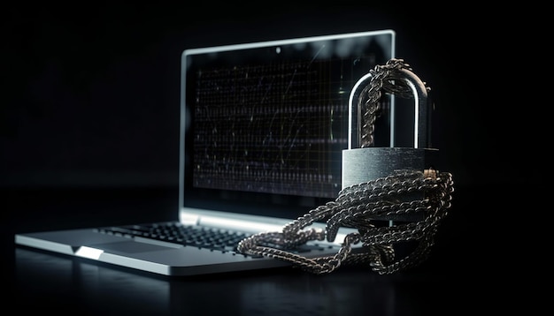 暗号化とロックにより、AI によって生成されたネットワーク セキュリティのプライバシーが確保されます