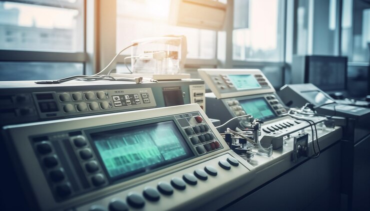 Free Photo engineer controls machinery with precision and accuracy generative ai