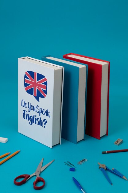 Английские книги расположение натюрморта